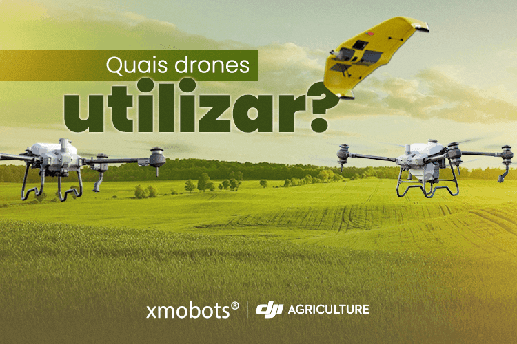 Drones DJI AGRAS T20P, T40 e Arator 5C são indicados para manejo da pastagem.