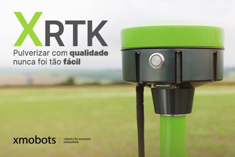 Close-up image of the XRTK with the product name and slogan.